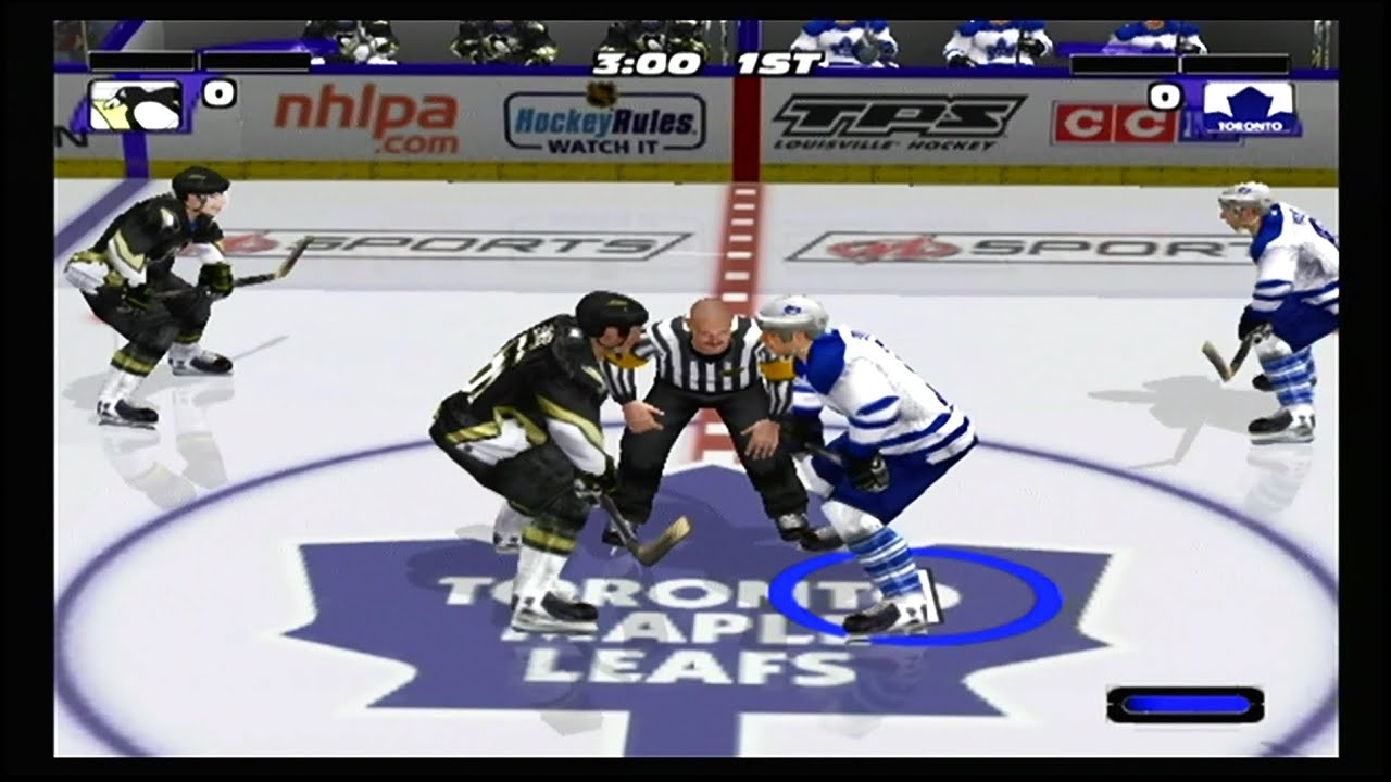 NHL Hitz 20-03 (GameCube) Penguins vs Maple Leafs
