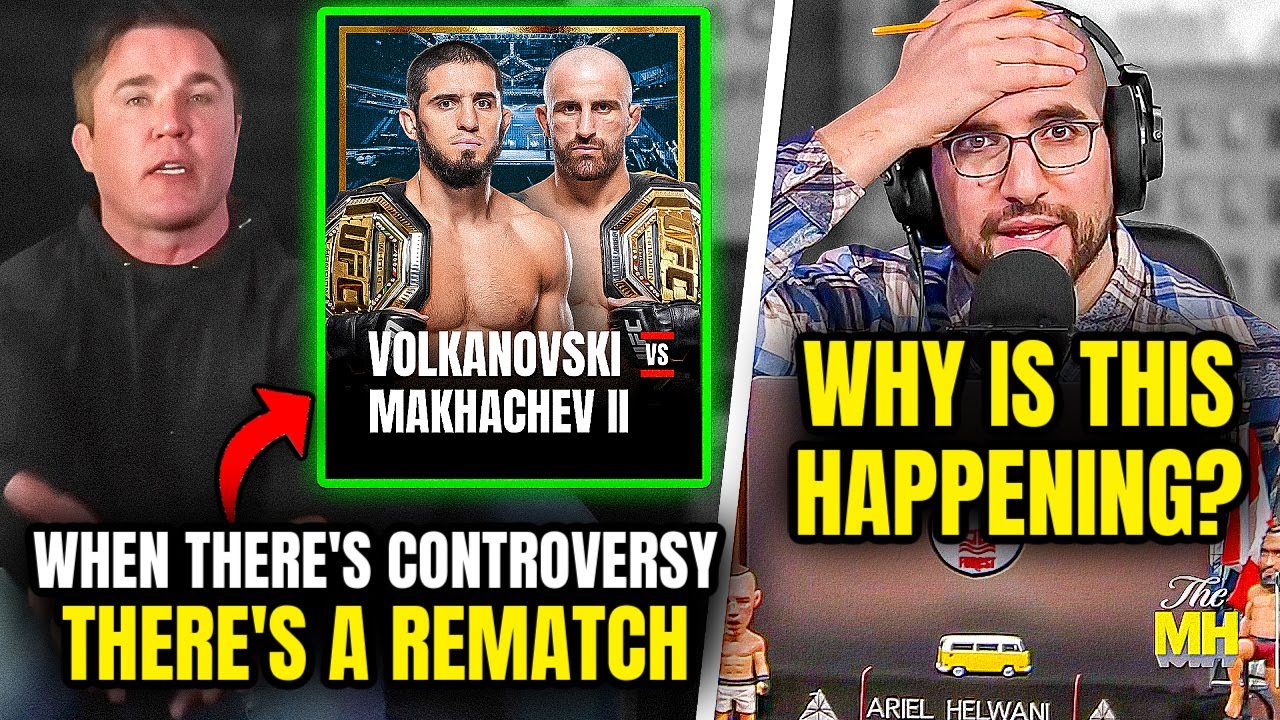 UFC Wants The REMATCH!  Volk vs Makhachev 2! | Helwani BLASTS Next Fight!