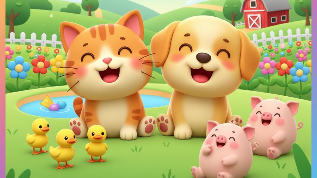 Miu and Sua – A Magical Friendship on the Farm | Kids Animated Story