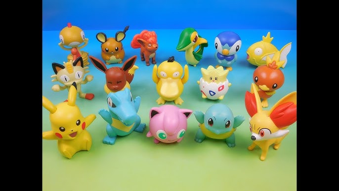 LOT OF 10 POKEMON MCDONALD'S FIGURES