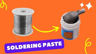 Transforming Solder Wire Into Solder Paste!!!