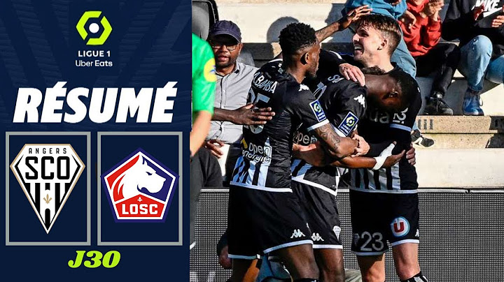 ANGERS SCO - LOSC LILLE (1 - 0) - Résumé - (SCO - LOSC) / 2022-2023