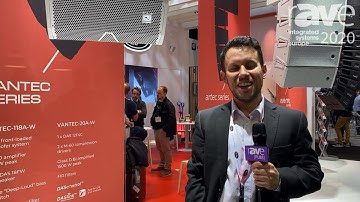 ISE 2020: D.A.S. Audio Presents Vantec Array Series of Loudspeakers