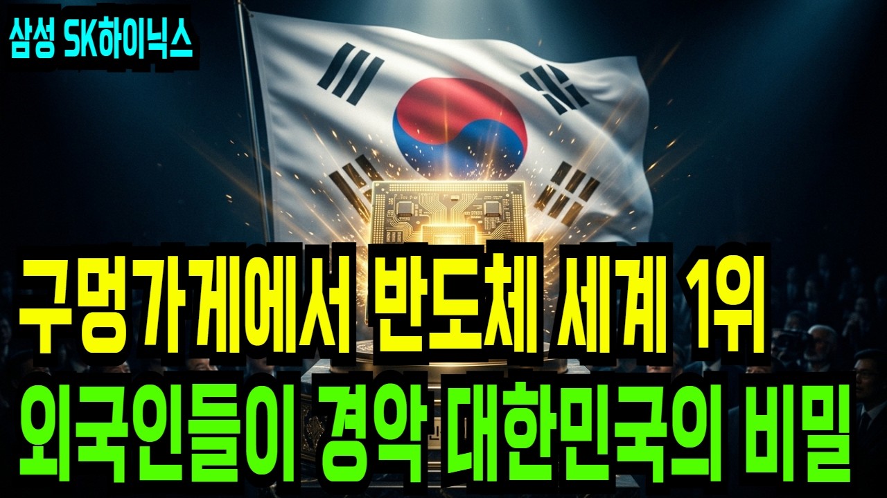구멍가게에서 반도체 세계 1위까지, 외국인들이 경악한 대한민국의 비밀 | 삼성 SK하이닉스