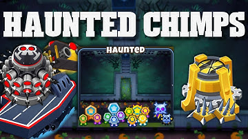 BTD6 - Haunted CHIMPS / BlackBorder - (No Abilities, No RNG) - Guide/Tutorial - V29.4