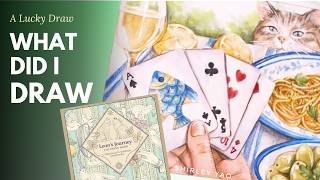 What’s the Lucky Draw? | Coloring Cards, Champagne Glass, Spaghetti & a Cat | Leon's Journey