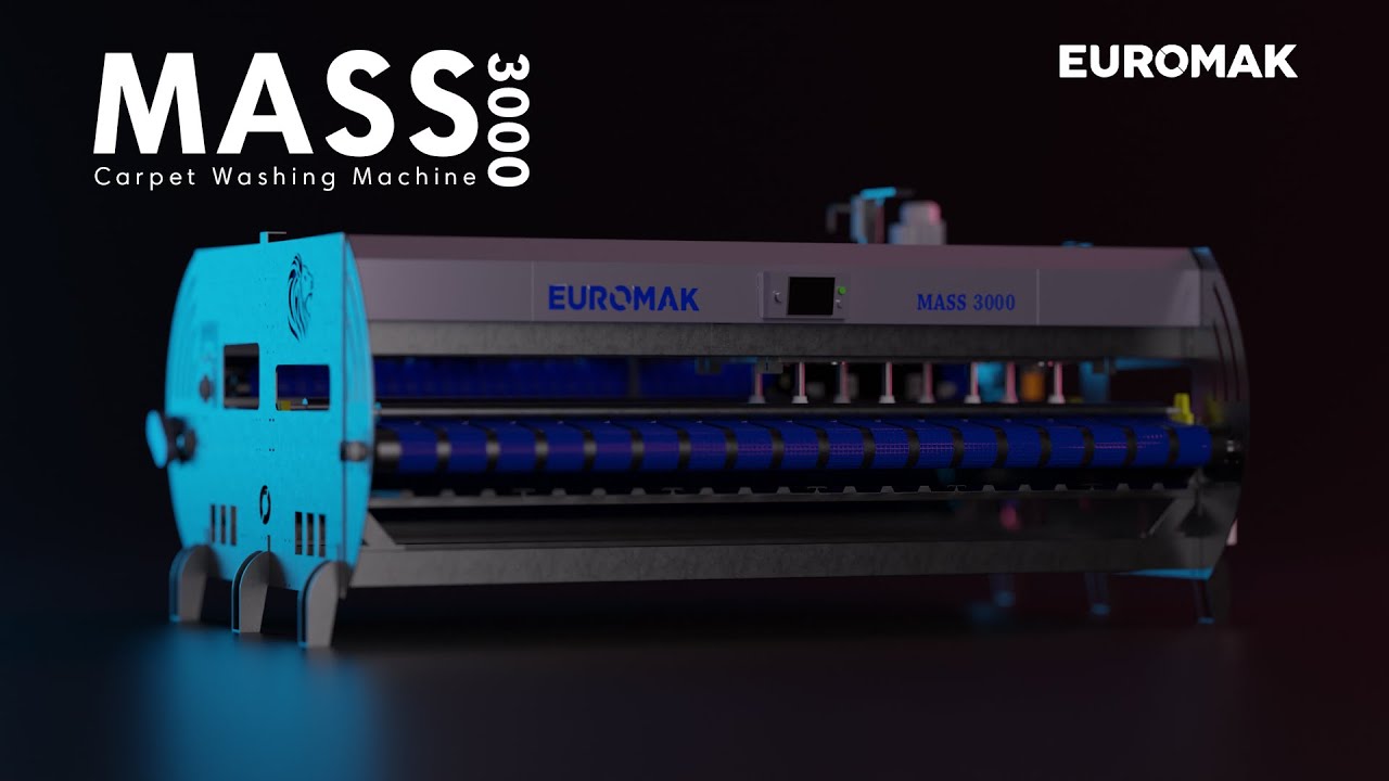 Mass 3000 Carpet Washing Machines Euromak Industrial Cleaning