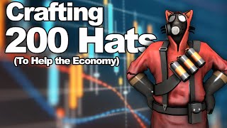 Crafting 200 Hats (To Help the Economy)