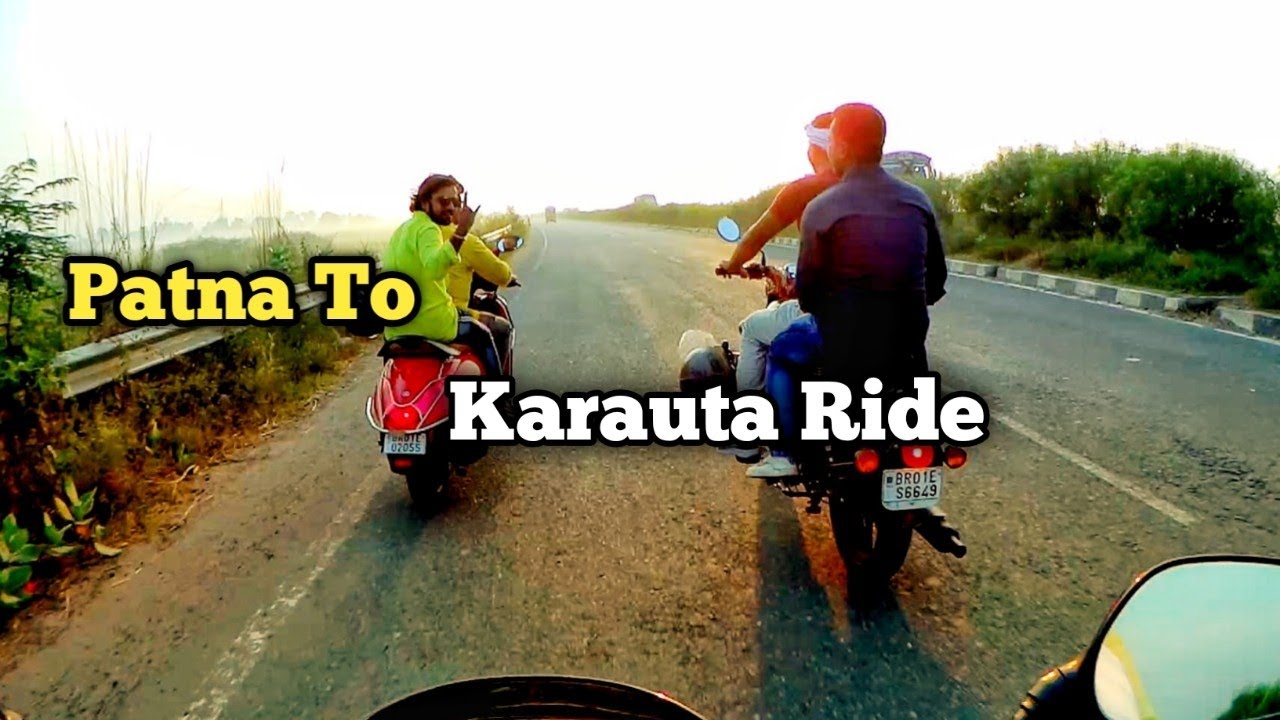 Navratri special   patna to karauta bike ride  #singhzone
