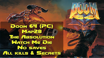 Doom 64 — 30 — MAP28 — The Absolution (Alt Approach)