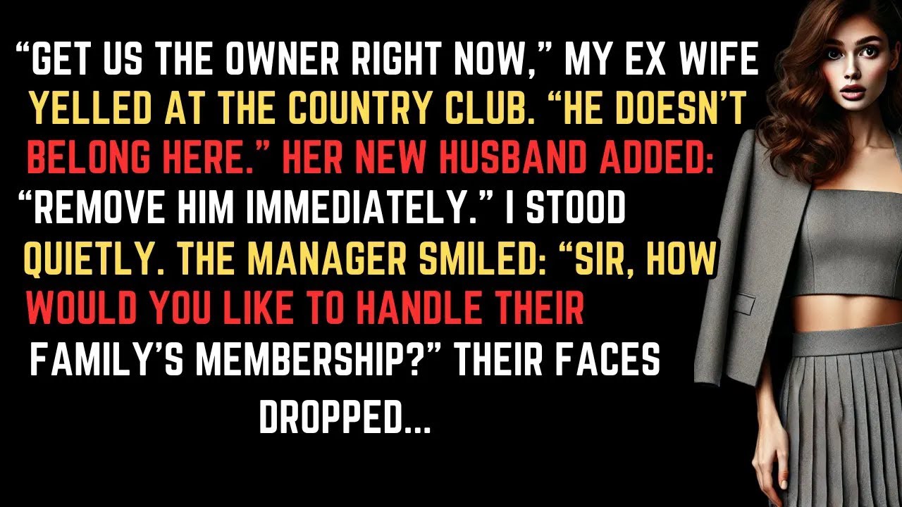 My Ex Wife Demanded To ‘Speak To The Owner' About My Presence   That Was Their Biggest Mistake