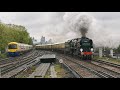 35028 Clan Line with the Belmond Pullman to Bristol.