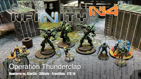 Infinity N4 Battle Report - ITS 14 NCA  vs. StarCo