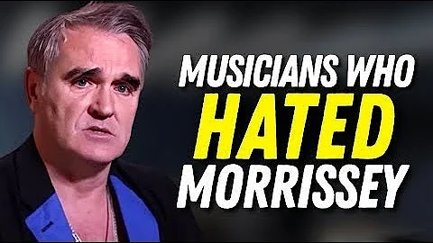Top 7 Musicians Who Truly Hated Morrissey