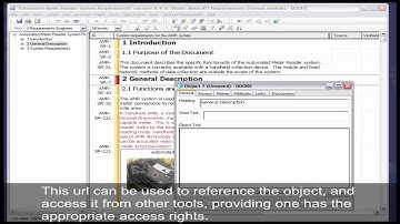 IBM Rational DOORS: Objects