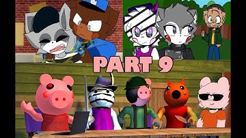 Piggy react to piggy memes FEAT Zizzy AND Foxy Part 9 (Roblox animation) Horror funny.