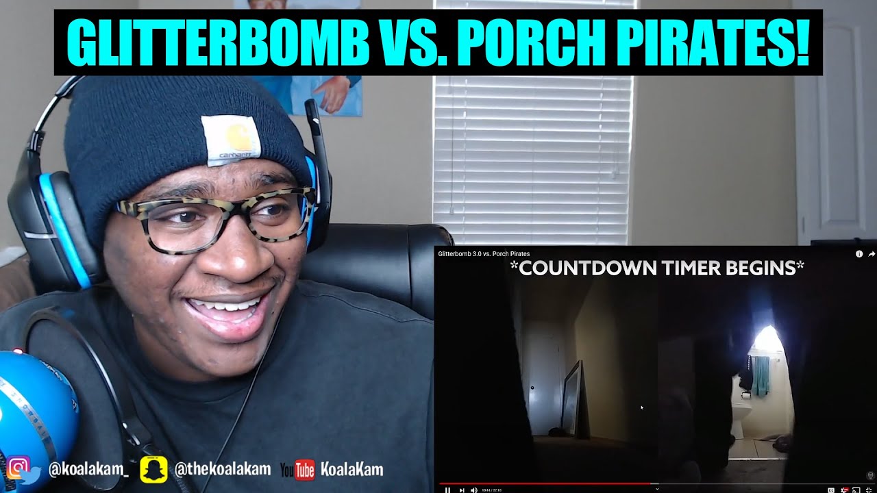 Glitterbomb 3.0 vs. Porch Pirates Reaction! 😂 YouTube