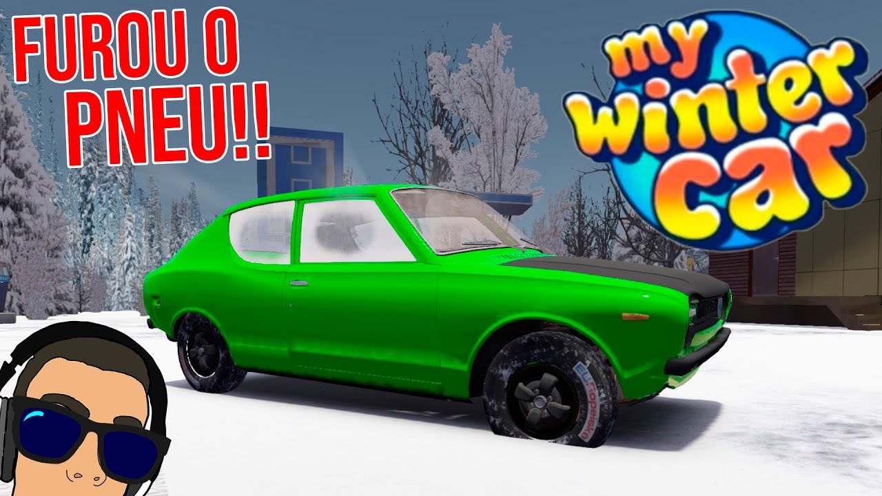 furou-o-pneu-andando-na-estrada-de-neve-my-winter-car-mod-18-youtube