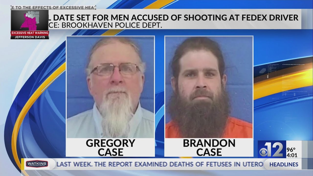 Trial date set for men accused of shooting at FedEx driver - YouTube