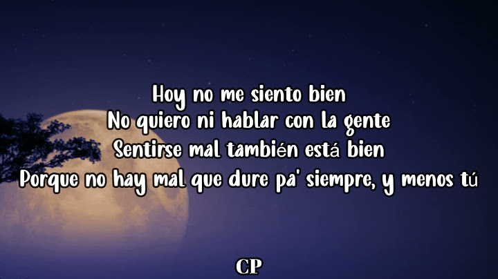 Hoy no me siento bien -  Alejandro Sanz, Grupo Frontera (Letra / Lyrics)