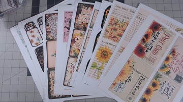 Sunflower Junk Journals - Part 21