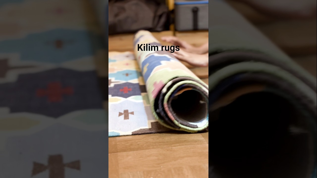 Not just a rug…a piece of art under your feet. Handwoven kilim rugs! #kilimrug #rug #sustainability