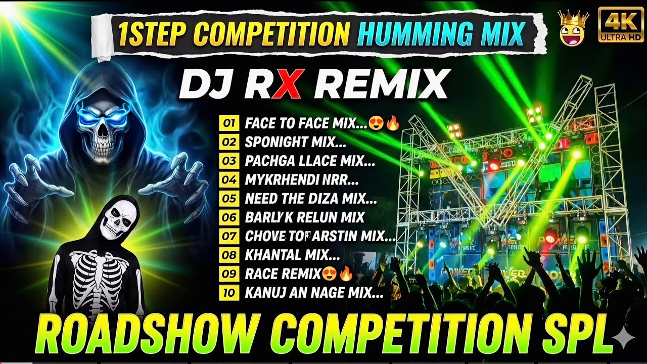 Hindi 1 Step Running Humbing Compitions Mix || Dj Rx Remix ||1 Step Long Humbing Horror Sound Dj Mix