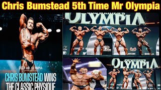 5th Time Olympia 2023 Classic Physique Chris Bumstead |Mr Olympia 2023 Live. Deon 2nd Again  Olympia