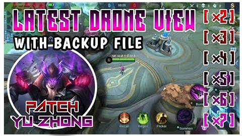 LATEST DRONE VIEW [ PATCH YU ZHONG ] With BACKUP FILE | NO BAN | 100% WORKING | by CHRISS TV