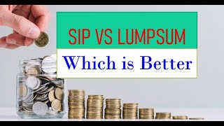 SIP Vs Lumpsum Investing,which is better When is the best time to invest/exit  in Lumpsum and SIP 