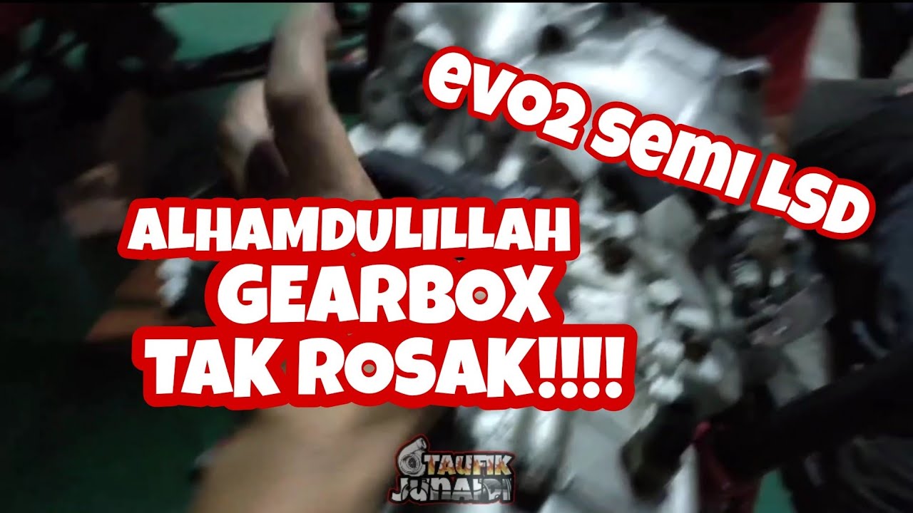 Gear Box evo sangkut 🤧 4g93 mivec turbo satria YouTube