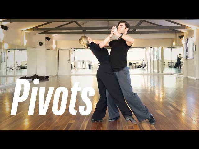 Enjoy a beautiful demonstration of Jonathan and Talysa dancing Natural Pivots, which can be danced in the Waltz, Tango, 