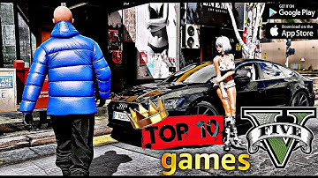 Top 10 Crazy Open World Games like Gta 5 for Android & iOS | High Graphics