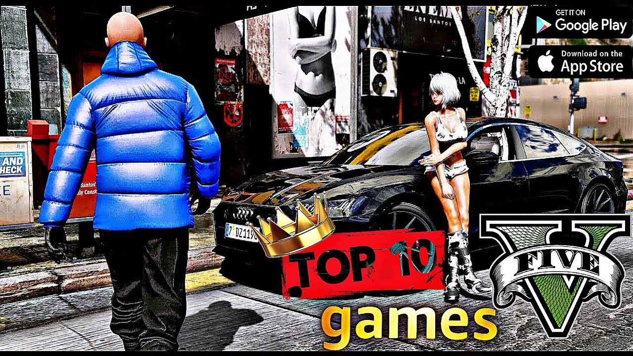 Top 10 Crazy Open World Games like Gta 5 for Android & iOS | High ...