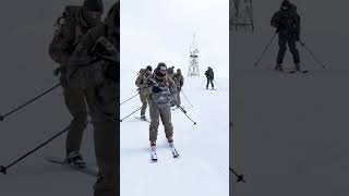 🔥 التزلج نحو المعركة… أسلوب قتال غير متوقع