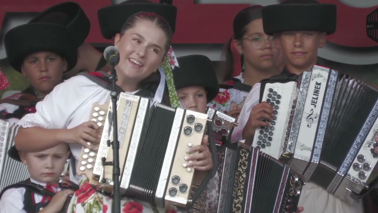 Detské heligónky Jarky Jelínkovej- Stretnutie Goralov v Pieninách 2024