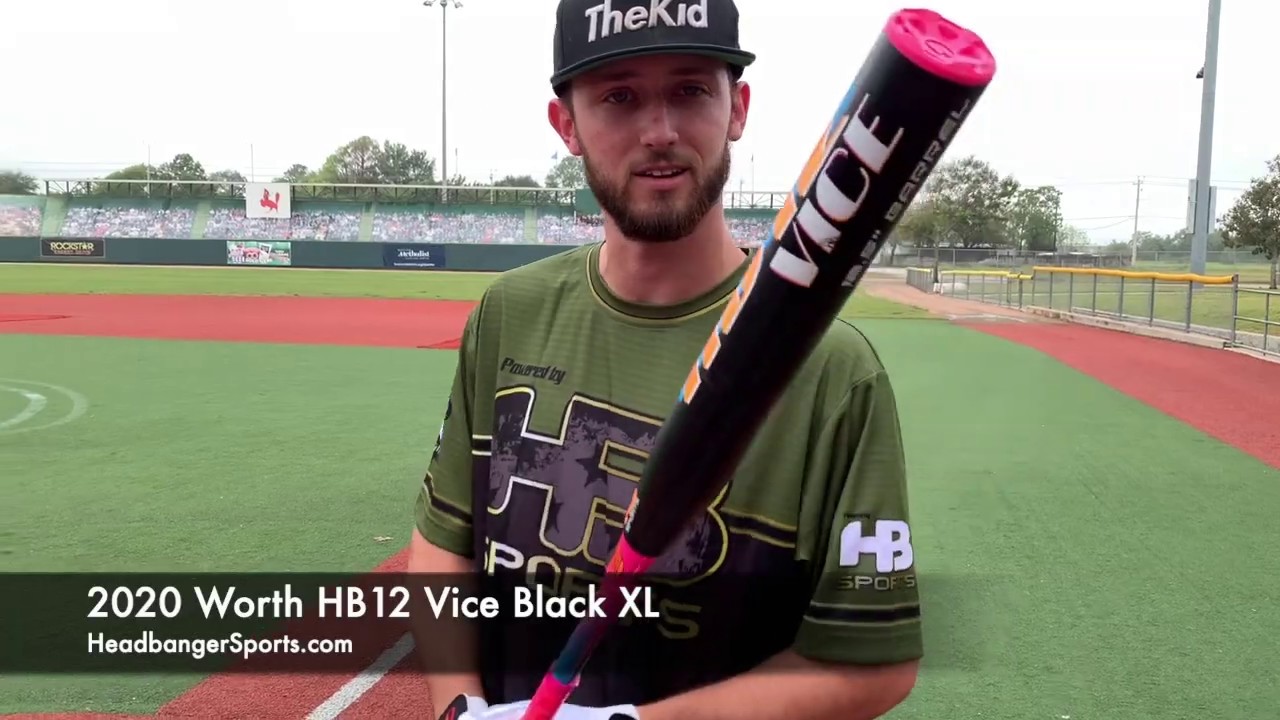 2020 Worth HB12 Vice Black XL review Headbanger Sports YouTube
