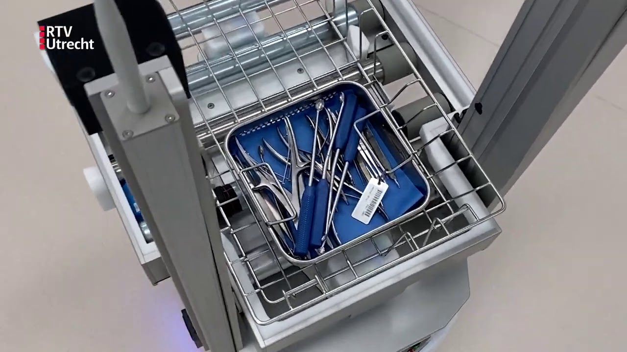 Europese primeur voor UMC Utrecht: eerste ziekenhuis met sterilisatierobots  [RTV Utrecht]