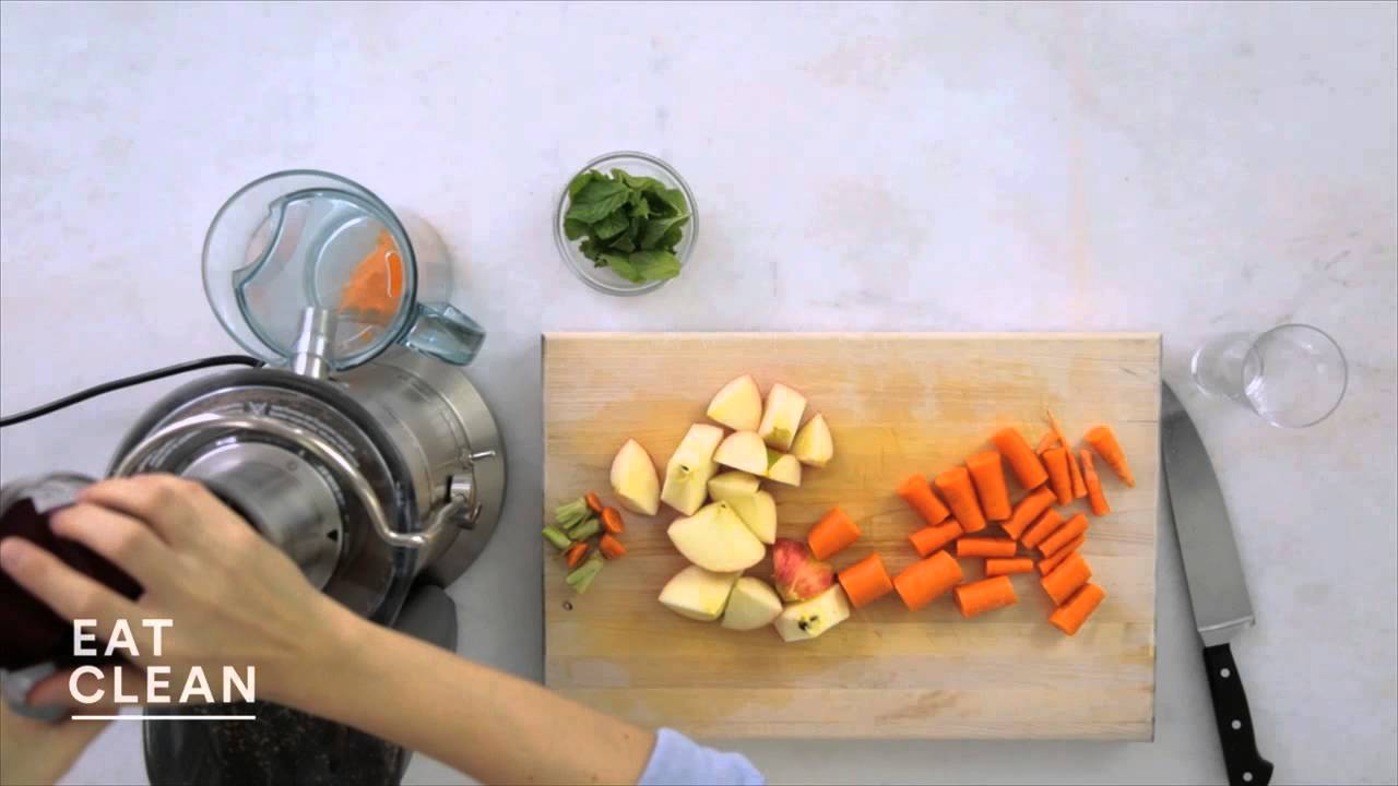 Detoxifying Beet, Apple and Mint Juice - Eat Clean with Shira Bocar - YouTube
