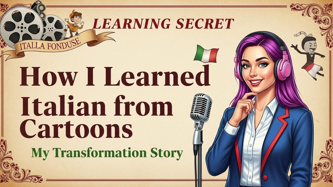How to Learn Italian from Cartoons || The Natural Method || Complete Guide