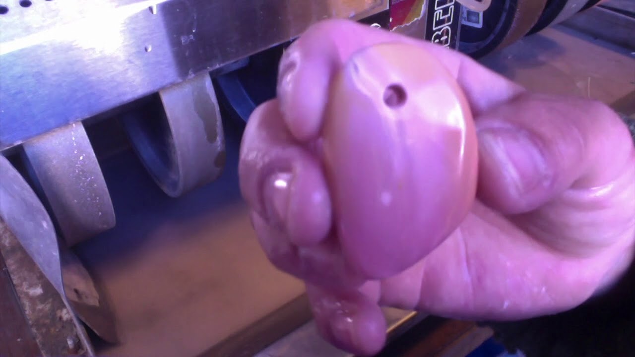 Lapidary Time!! Carving a piece of Australian Pink Common Opal