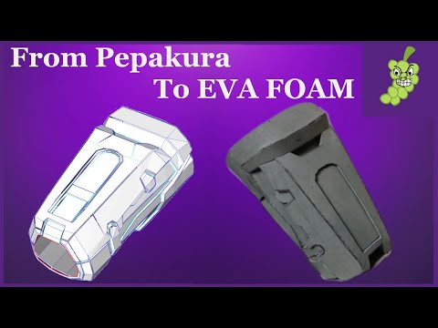 How To: Convert Pepakura Files to EVA Foam Files.  Full Step by Step Breakdown.