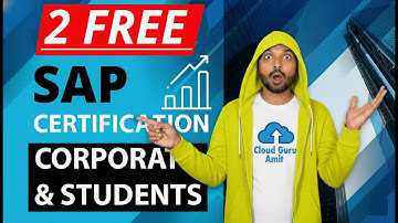 2 FREE SAP Certification Attempts for LIMITED TIME !