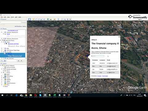Input JavaScript code into .kml file in Google Earth