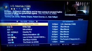 TiVo lineup problem