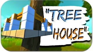I HAVE A TREE FORT! | Scrap Mechanic Base Building Gameplay