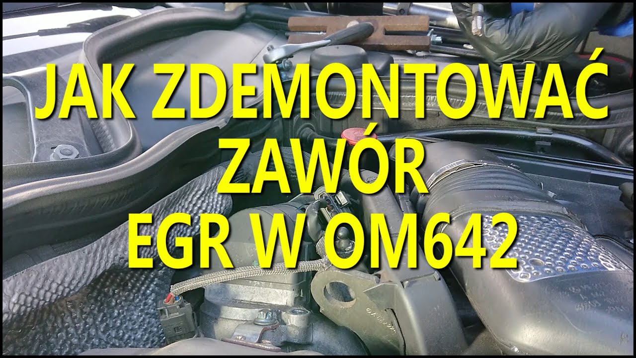 Trik Na Demontaż Zaworu Egr Mercedes 3.0Cdi I Nie Tylko!! Trick How To Egr Removal. - Youtube