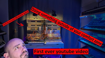 First ever Youtube Video and First Eurorack Modular Synthesizer Patch