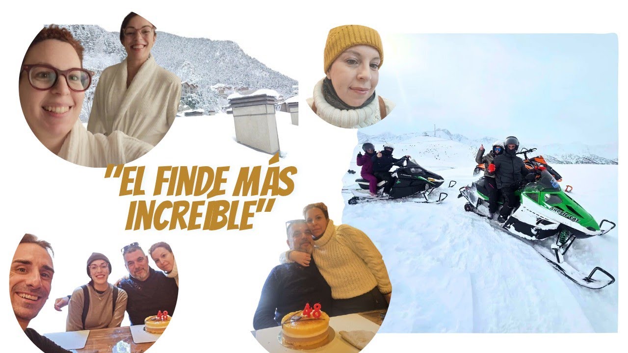 ¡SORPRESA en la NIEVE! ❄️ Escapada de Lujo a ANDORRA con @pilarlife  | Cumpleaños Jaume