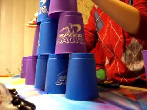 Speed Stacking: Cycle 18.15 secs (slow)